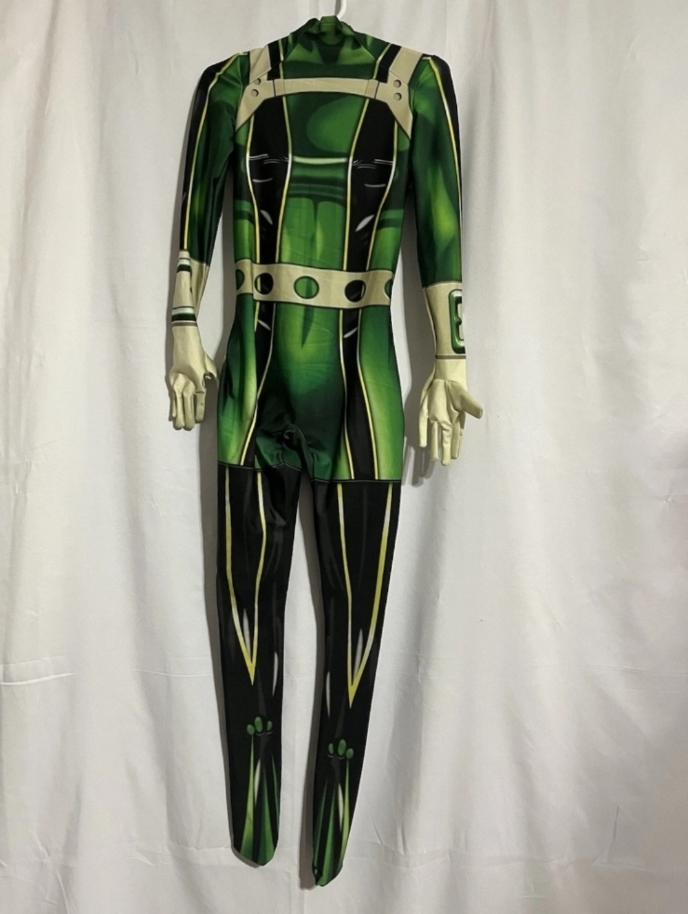 My hero Anime kid smallP1512 Body Jumpsuit with Gloves, Size Small [COPY] [COPY]